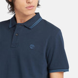 Men's Millers River Tipped Pique Polo