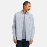 Men's Stretch Poplin Gingham Shirt