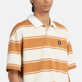 Men's Striped Rugby Polo