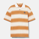 Men's Striped Rugby Polo